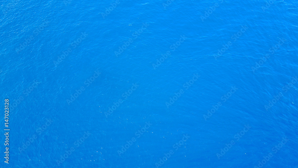 Fototapeta premium Abstract ocean background which can be used to add text, Sea surface aerial view - Boost up color Processing.