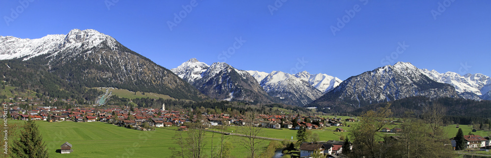 Oberstdorf - Allgäu - Frühling - Panorama - Alpen
