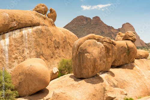 Felsen an der Spitzkoppe, Erongo, Namibia