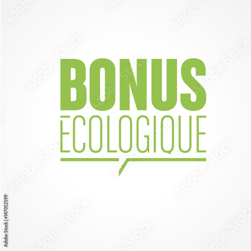 bonus écologique