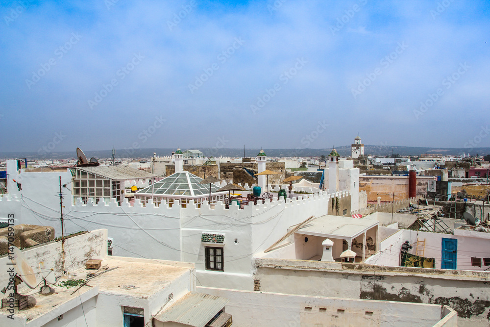 Rooftops of Essaouira, Morocco