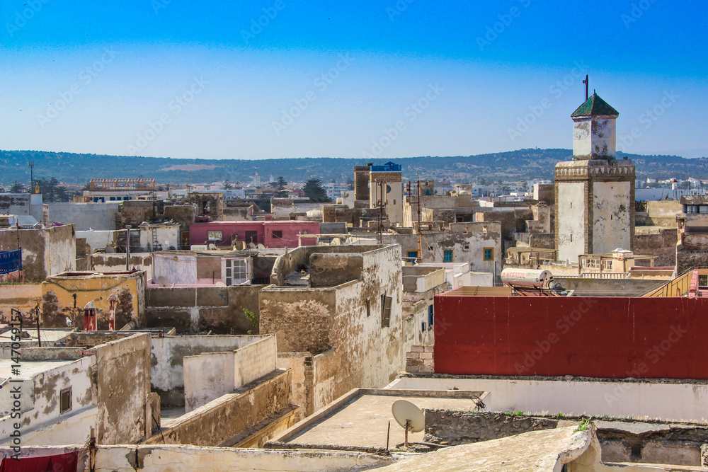 Rooftops of Essaouira, Morocco
