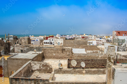 Fototapeta Naklejka Na Ścianę i Meble -  Rooftops of Essaouira, Morocco