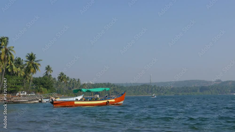 Boat On The Lake Boat On The Lake