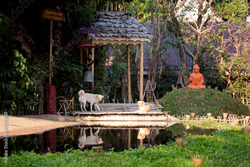 Wat Phantao buddhist temple photo