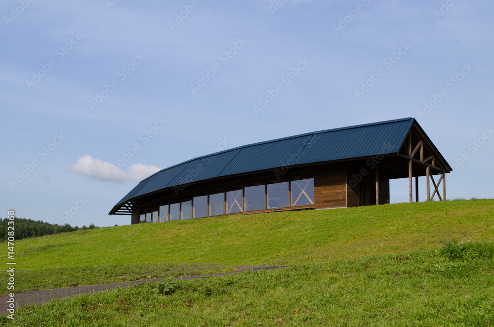 Obraz premium 北の公園の風景