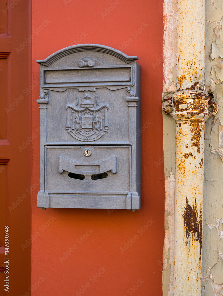 Hausbriefkasten La Orotava, Teneriffa, Spanien Hausbriefkasten La Orotava, Teneriffa, Spanien