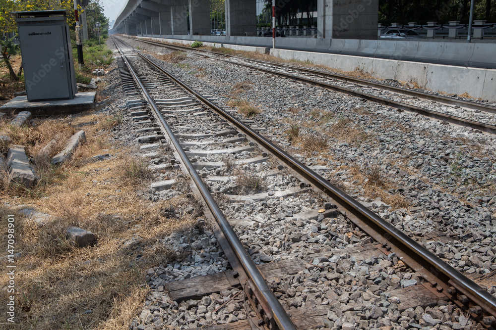 Fototapeta premium Railroad tracks