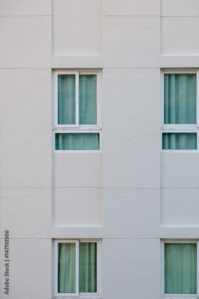Fototapeta premium Windows on the building