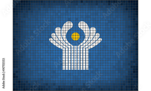 Mosaic flag of the Commonwealth of Independent States, CIS