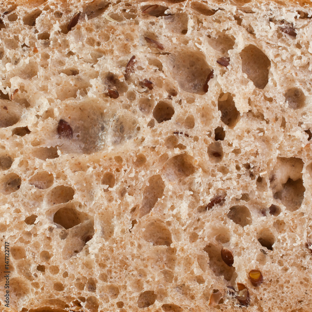 Bread in a cut in the form of a background