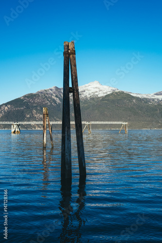 Remnants From Old Harbor Dock, Haines Alaska © Gabriel
