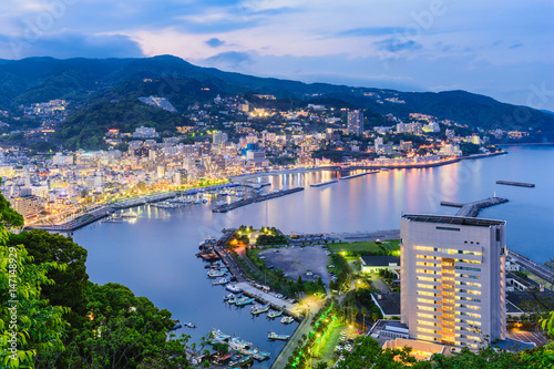 Принти на полотні Atami, Japan Skyline