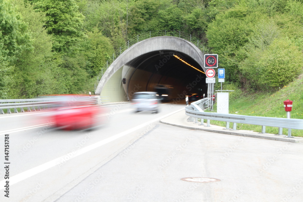 Autotunnel im Schwarzwald Autotunnel im Schwarzwald