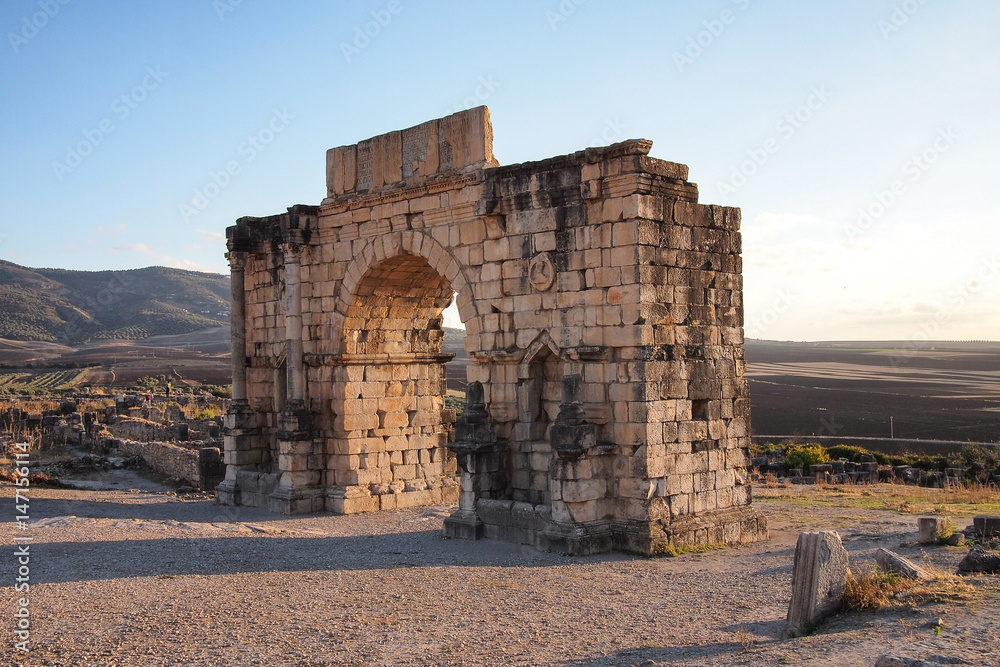 Marokko - Ruinen von Volubilis