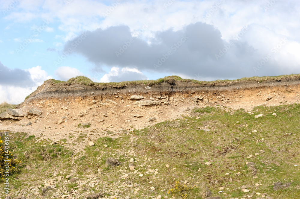 Erosion in der Natur