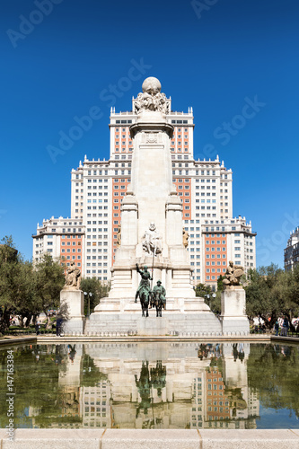 Plaza de Espana in Madrid, Spanien