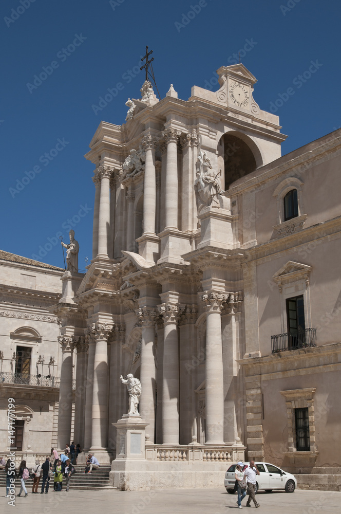 Santa Maria delle Colonne, Syrakus, Sizilien, Italien