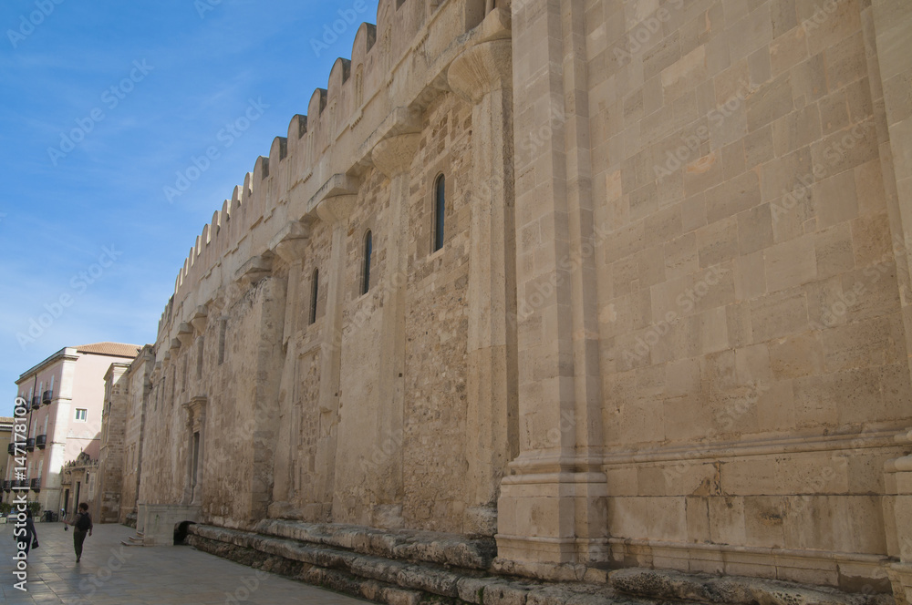 Santa Maria delle Colonne, Syrakus, Sizilien, Italien Santa Maria delle Colonne, Syrakus, Sizilien, Italien