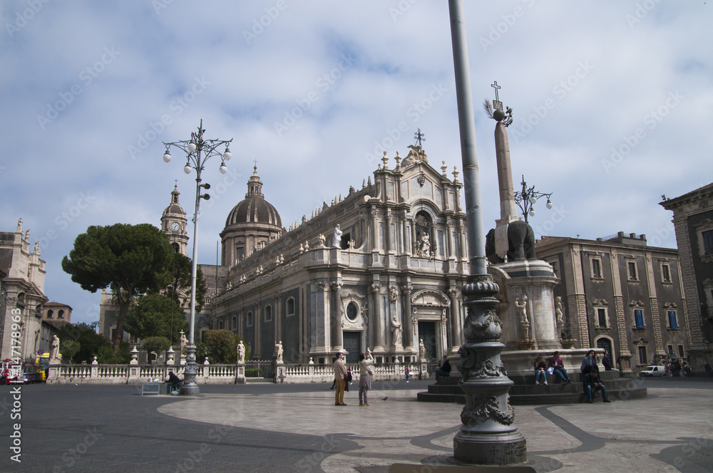 Kathedrale, Catania, Sizilien, Italien