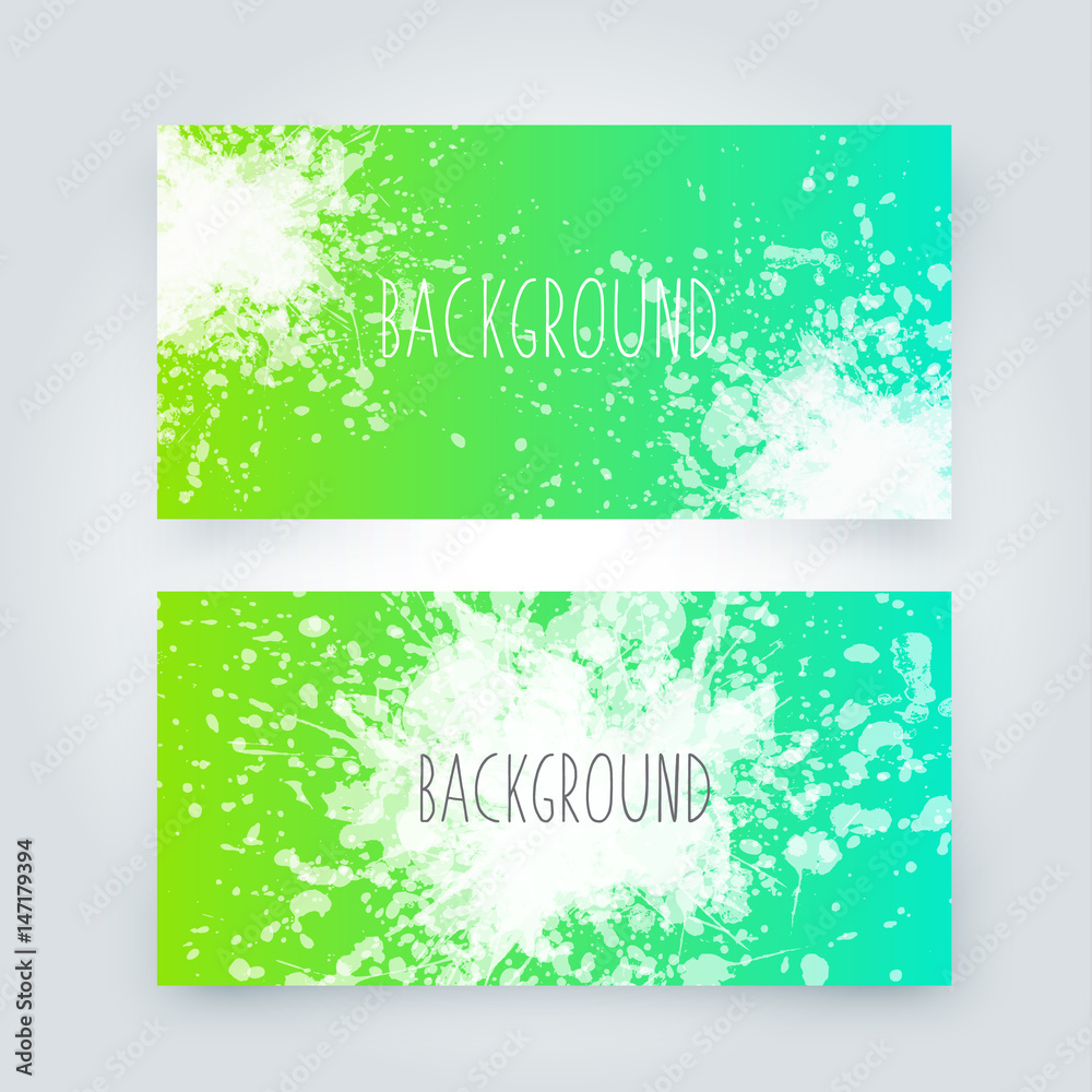 Vector abstract background with big splash and place for your text. Grunge Vector Illustration. Splatter template. Paint set for design use Vector abstract background with big splash and place for your text. Grunge Vector Illustration. Splatter template. Paint set for design use