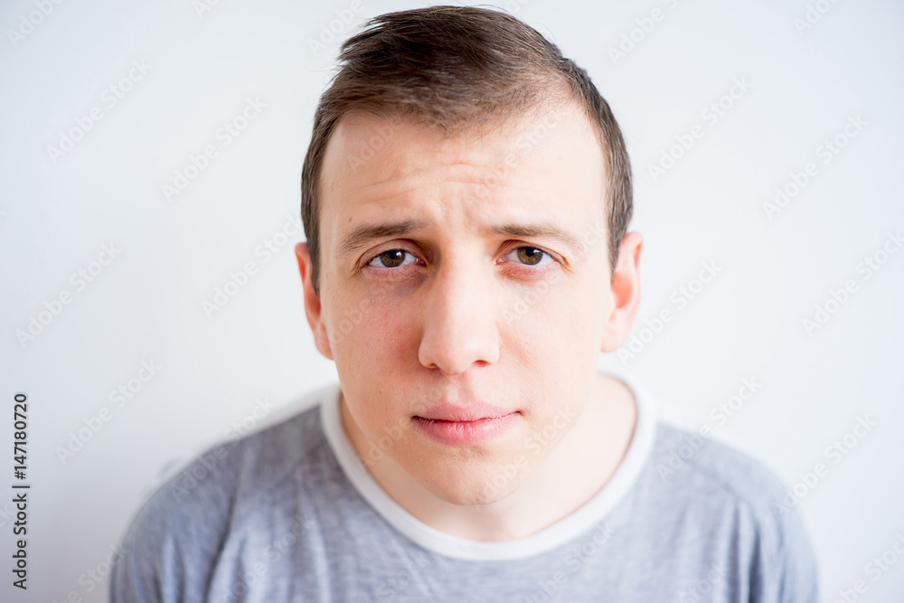 Man face expressions