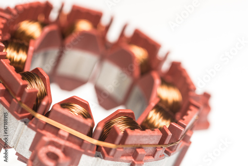 Electric motor stator