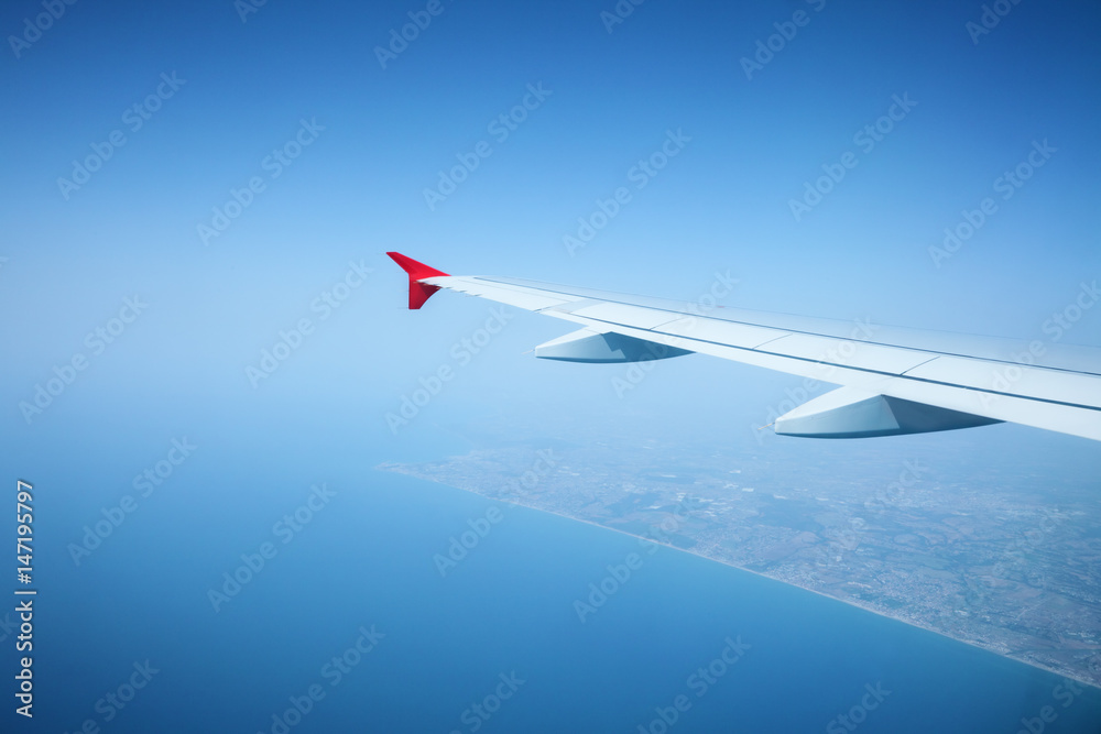 Fototapeta premium Aircraft wing