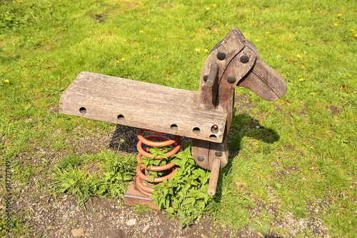 Wooden playground