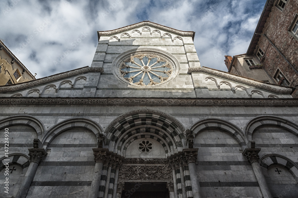 The church of San Cristoforo, Lucca, Tuscany, Italy