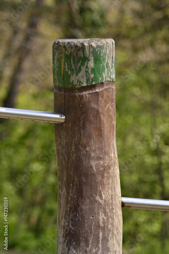 Wooden playground