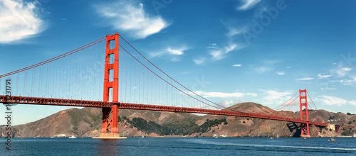 Panel kuchenny z motywem Golden Gate Bridge in San Francisco