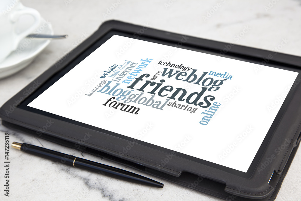 tablet with friends word cloud tablet with friends word cloud