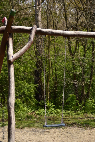 Wooden playground