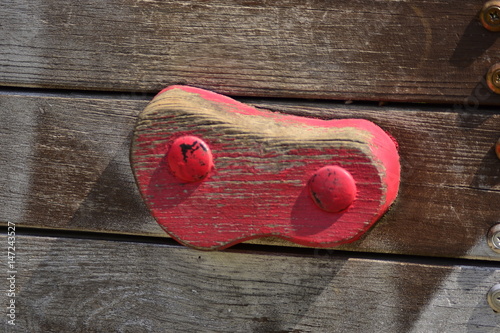 Wooden playground