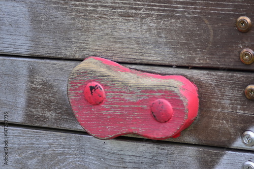 Wooden playground