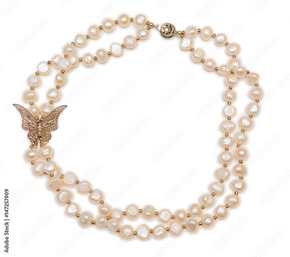 Fototapeta premium Woman jewellery isolated on white background