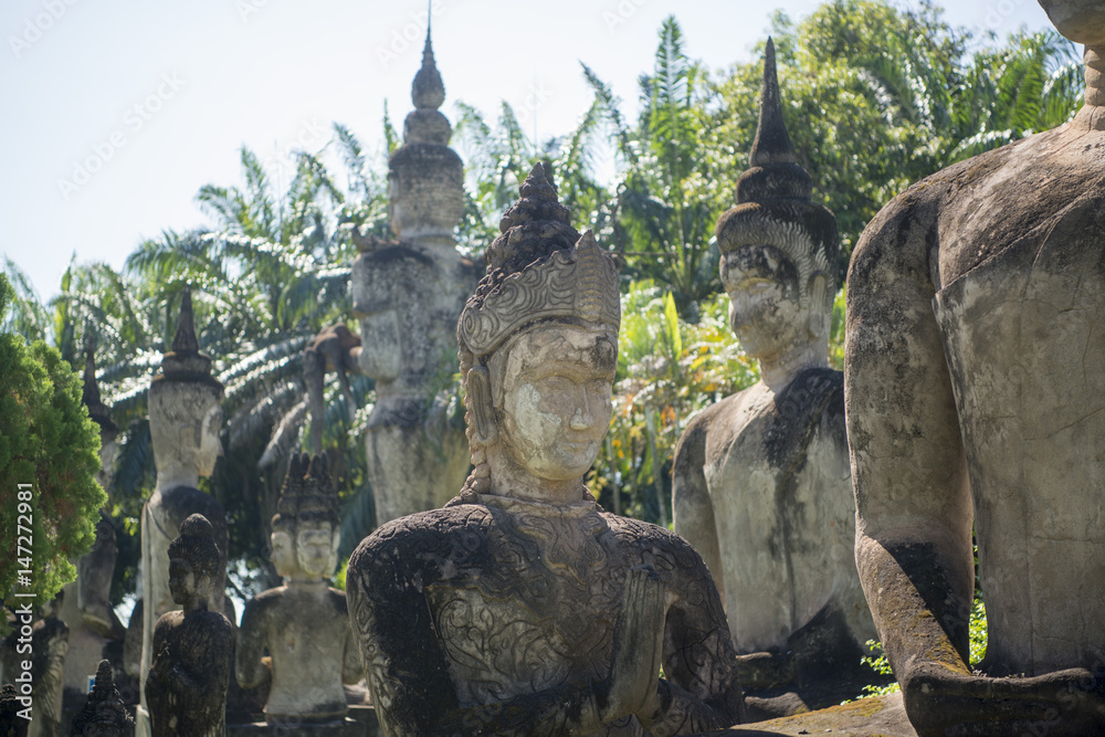 LAOS VIENTIANE XIENG KHUAN BUDDHA PARK