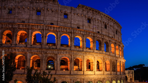 Colosseum in Rome  Italy