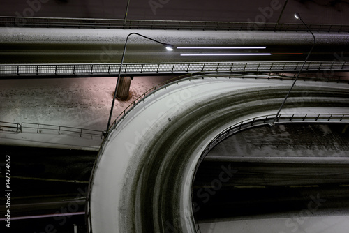 Canvas Print trafik, norrmalm, stockholm sverige