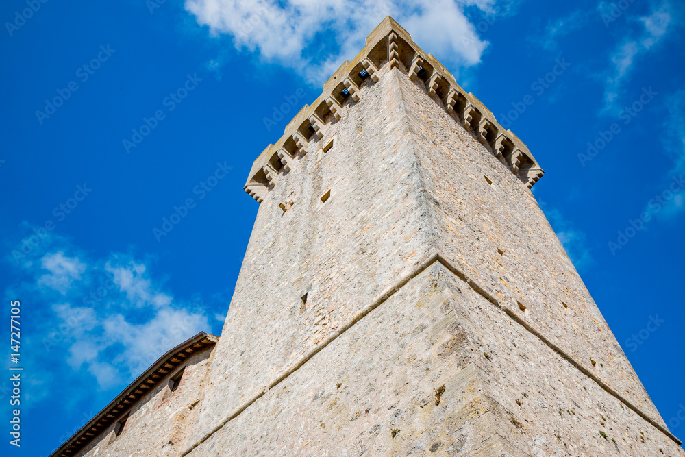 Les fortifications de Capalbio en Toscane