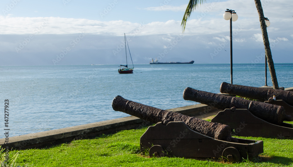 Fototapeta premium Canons at Ilhabela, Brazil