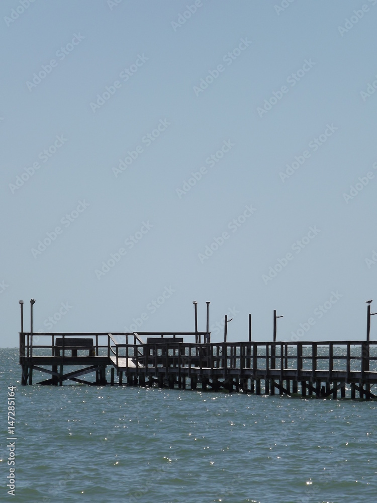 Pier Gulf Coast Fulton Texas Pier Gulf Coast Fulton Texas