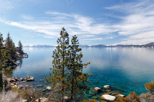 Fototapeta Naklejka Na Ścianę i Meble -  On Lake Tahoe