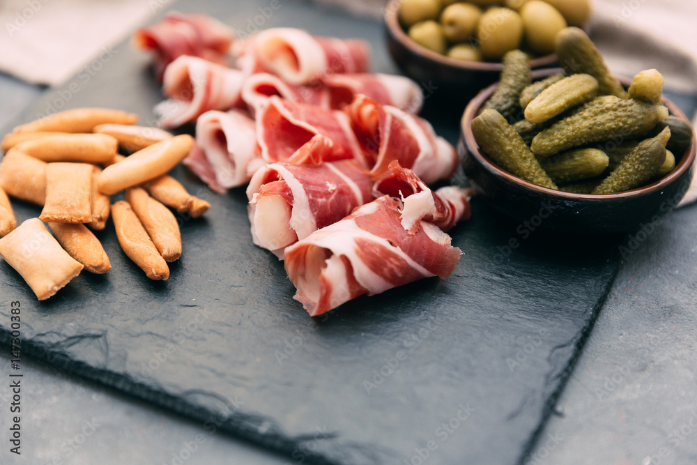 Tapas from spain varied mix of most popular tapa Tapas from spain varied mix of most popular tapa