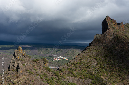 Mirador de Masca avec vue sur Santiago del Teide  Tenerife