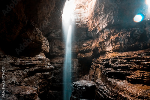Stephen s Gap Waterfall Inside of Cave