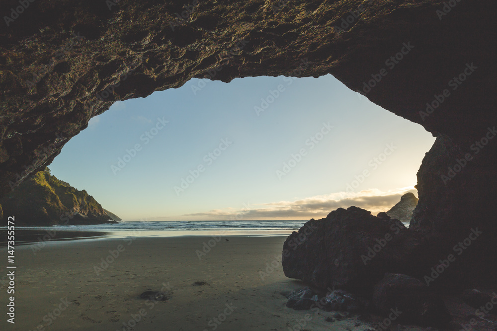 Beach at Seaside Cave
