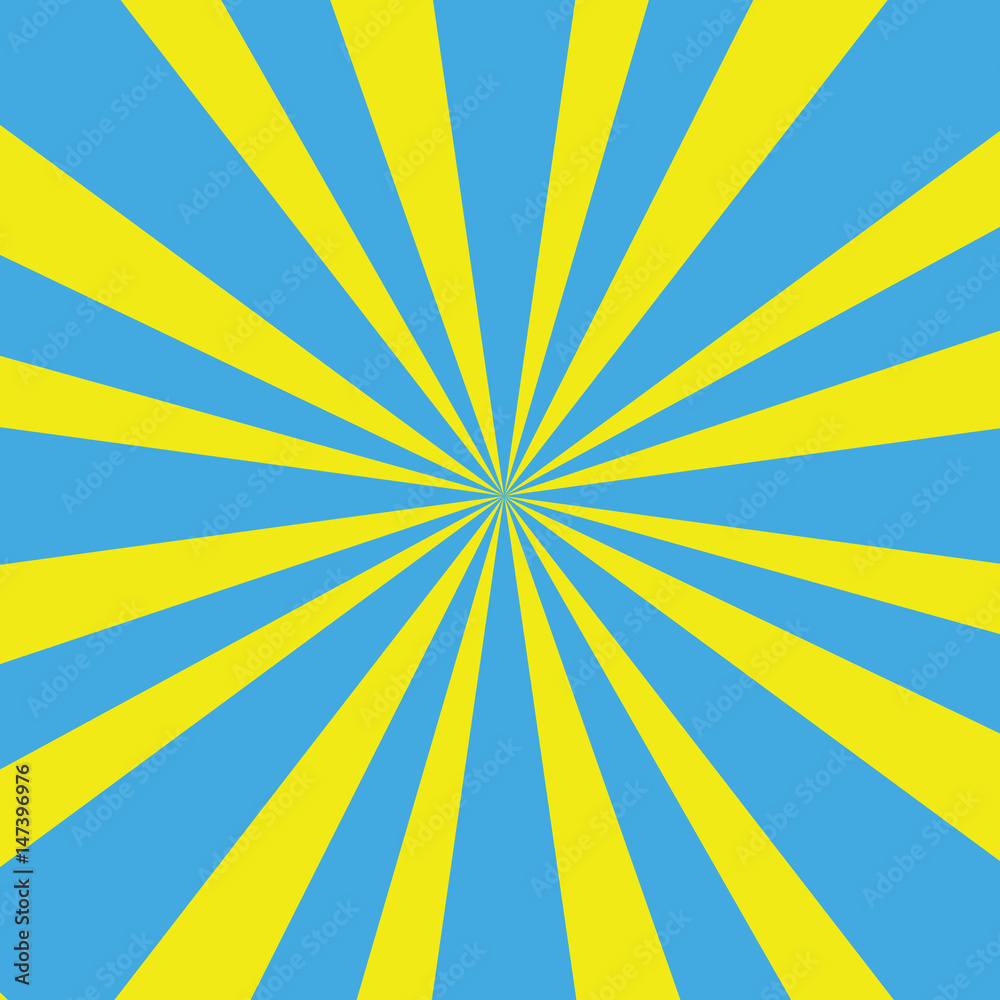 Sunburst  and Yellow sunburst. Stock Illustration | Adobe  Stock