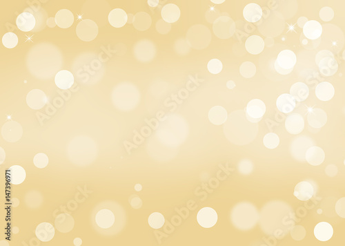 Soft blurred bokeh Yellow background